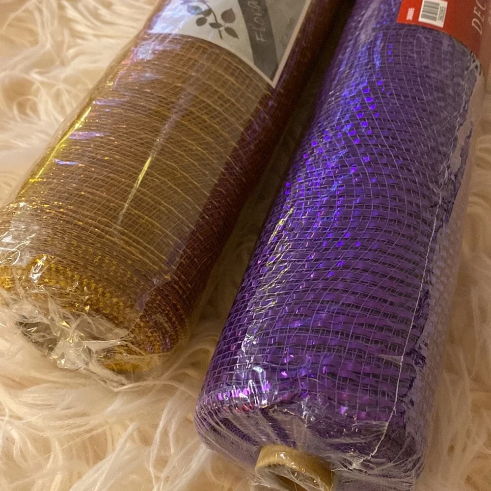 CHRISTMAS DECO MESH Ribbon